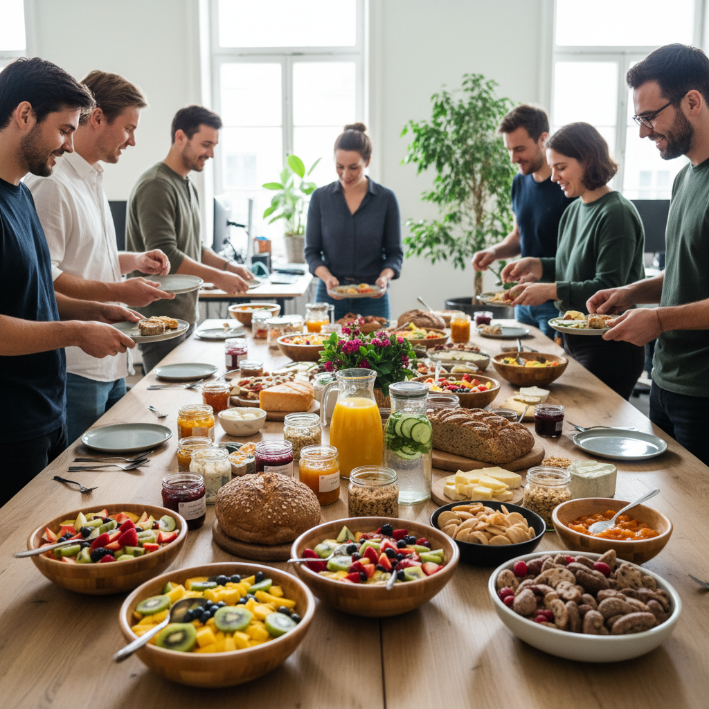 Økologiske frokostordning: Sundhed og bæredygtighed på arbejdspladsen