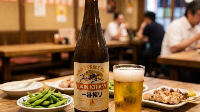 Kirin Ichiban øl: En smagsoplevelse fra Japan